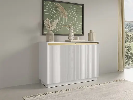 Комод Perfect Home Роял / Royal K104 2-дверний Білий (PFH-091290)