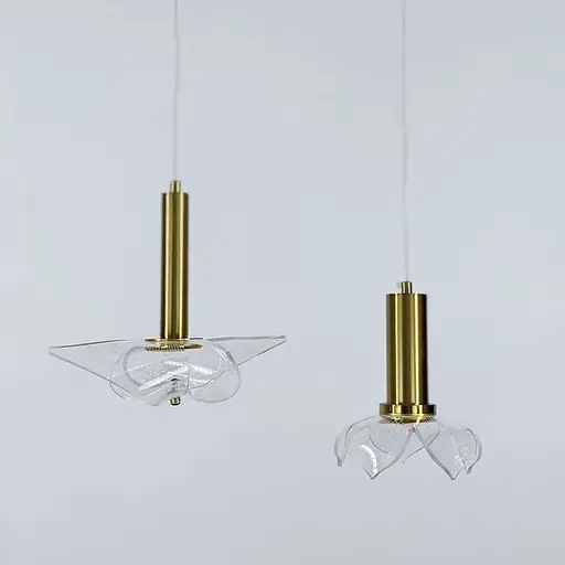 Подвес в виде прозрачного цветка 28х24 см Ст. D 7003 B D180 | Line F - фото 3