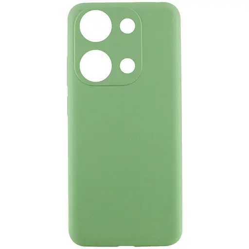 Чохол Lakshmi Silicone Cover Full Camera AAA для Xiaomi Redmi Note 13 Pro 4G/Poco M6 Pro 4G М'ятний/Mint