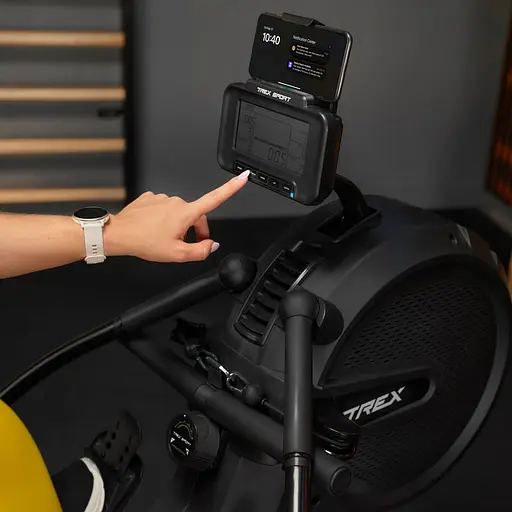 Гребний тренажер Trex Sport Apron аеромагнітний TX-880RM чорний - фото 10