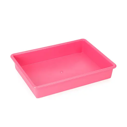 Лоток (поддон) для рассады 38х26х7 см Розовый 88054 - фото 1