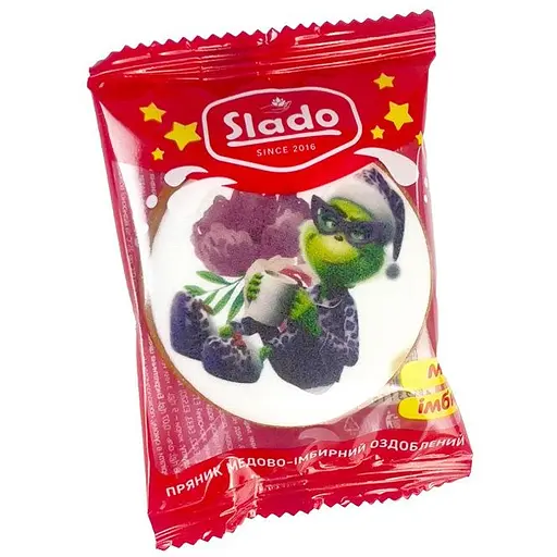 Медово-імбирний пряник Slado оздоблений 25 г - фото 11