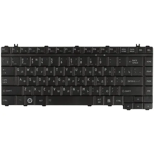 Клавіатура для ноутбука Toshiba A200/A200/A205/A210/A215 Чорна (A2282)