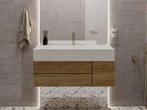 Умивальник Miraggio Mares 1000 0000212, Білий - фото 3