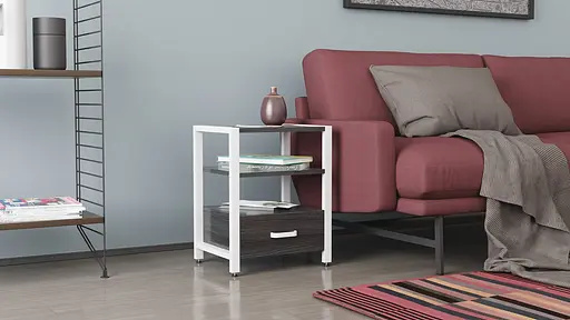 Тумба универсальная Вивьен 1/1 50x41x40 белый ДСП Сосна Кембра 16мм FRD-104150 - фото 7