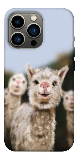 TPU чохол Funny llamas - фото 1
