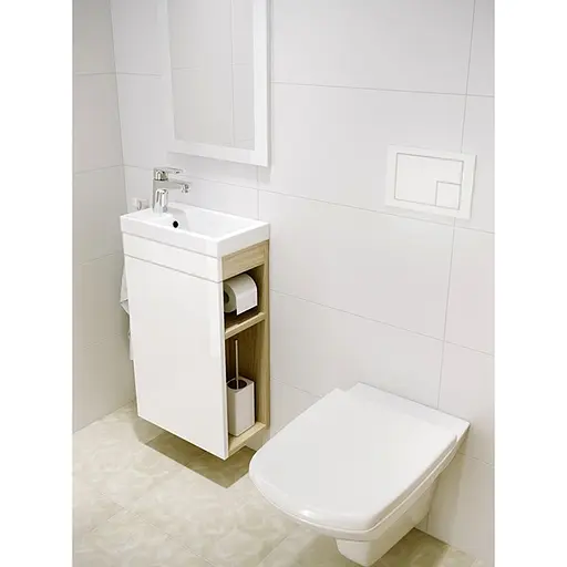 Умивальник меблевий Cersanit Como 40 см K32-001, Білий - фото 7