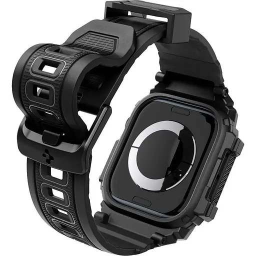 Чехол-ремешок Spigen Rugged Armor Pro для Apple Watch 46mm Matte Black (ACS08604) [149627] - фото 7
