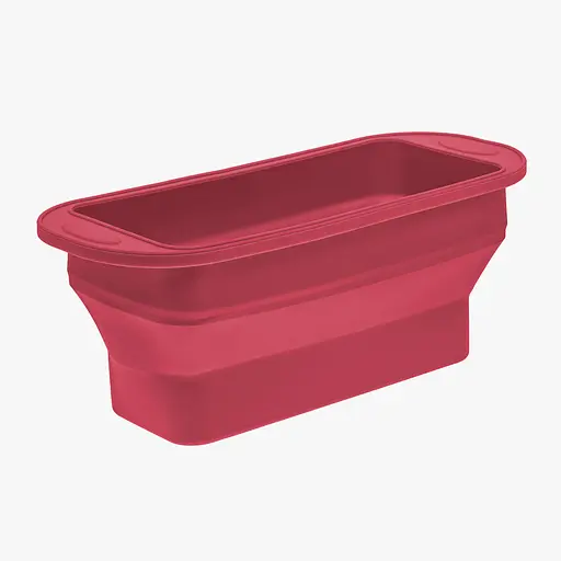 Форма для выпечки хлеба силиконовая 29.5х12.3х11 см, Profsil Бордовый 86797 - фото 7