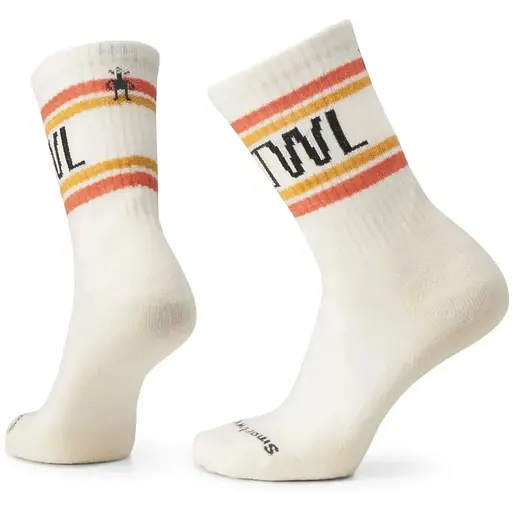 Носки Smartwool Athletic Retro Stripe Crew Natural S Smart Wool (1033-SW SW002135.100-S)
