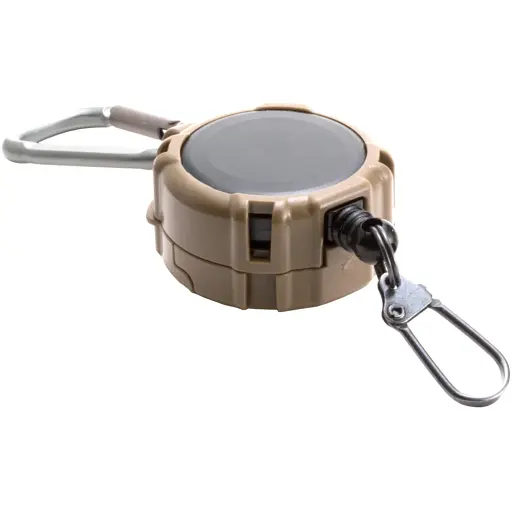 Ретрівер DaiichiSeiko Carabiner Reel + Micro Case к:dark earth - фото 3