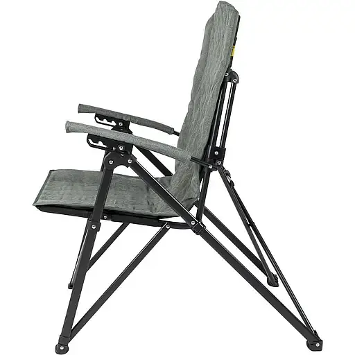 Крісло розкладне Bo-Camp Stanwix Green сіре (1204733) - фото 5