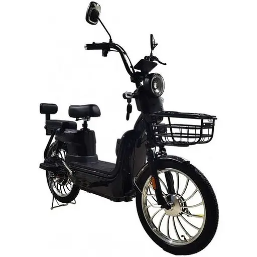 Електроскутер двомісний Crosser CR3 (600W, 60V, 20Ah) чорний - фото 2