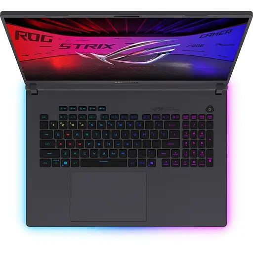 Ігровий ноутбук ASUS ROG Strix G18 (G815LP-S9034), процесор Intel Core Ultra 9 275HX (до 5,4 ГГц), 18-дюймовий WQXGA-дисплей, 32 ГБ, SSD на 1 ТБ, відеокарта NVIDIA GeForce Gray - фото 3