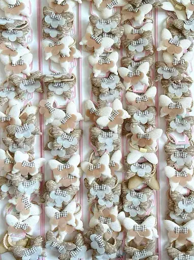 Набір гумок для волосся з бантами 20 шт - фото 2