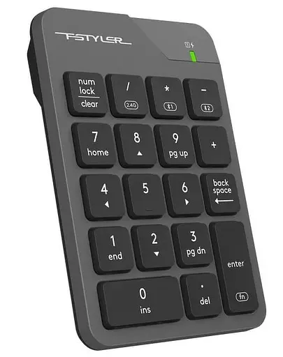 Клавіатура A4Tech A4-Tech FBK21C (Smoky Grey) (FBK21C (Smoky Grey)) - фото 2