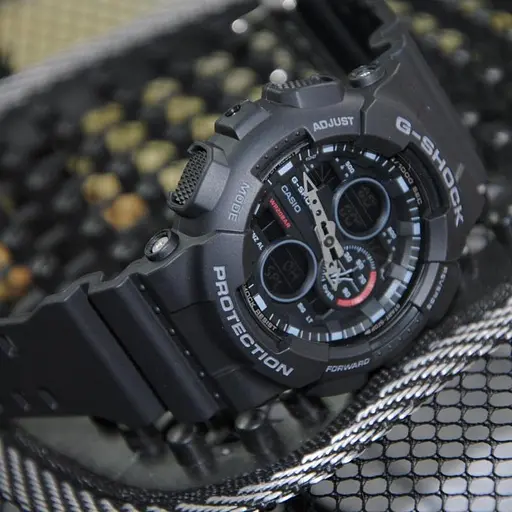 Чоловічі наручні годинники протиударні Casio G-Shock GA-140-1A1ER Оригінал Японія з полімерним ремінцем - фото 6