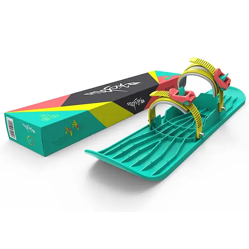 Санки-лижа Plastkon OneFoot Miniski блакитна (4110416103) - фото 4