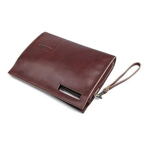 Кожаная мужская сумка через плечо John McDee 30.5х25.5х5.5 см sum0025813 - фото 8