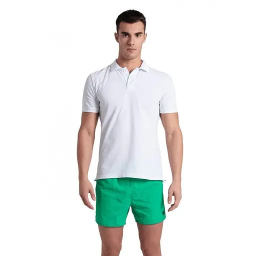 Поло Arena Poloshirt Solid Cotton Piquet M White (1097-006389-115 M) - фото 3