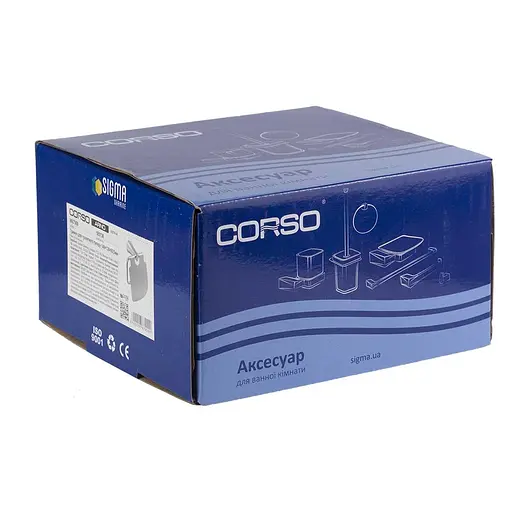 Держатель для туалетной бумаги Corso ARNO 149×138×93.5мм (9687909) - фото 4