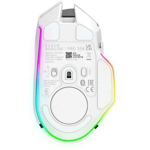 Мышка Razer Basilisk V3 Pro 35K Wireless/Bluetooth White (RZ01-05240200-R3G1) - фото 7