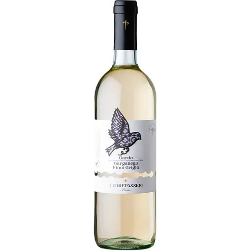 Вино Terre Passeri Pinot Grigio Garganega DOC белое сухое 11.5% 0.75 л
