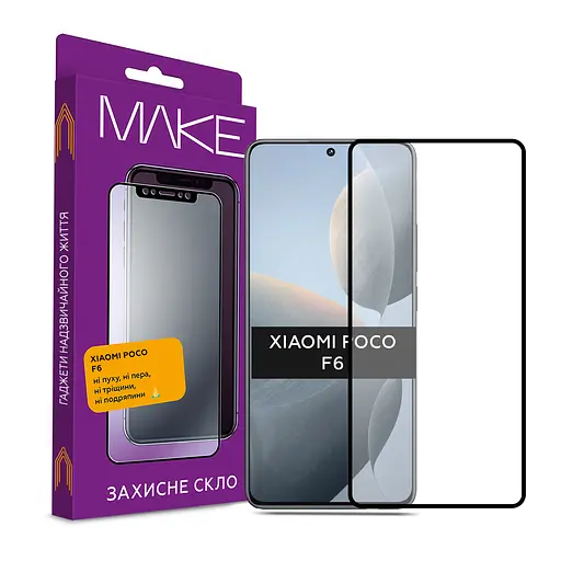 MAKE Захисне скло Xiaomi Poco F6