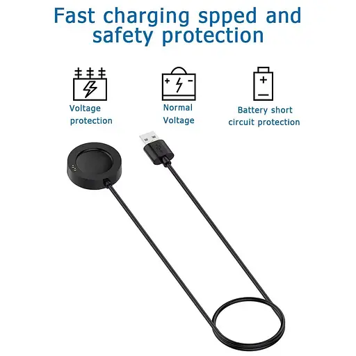 Зарядний пристрій Tamister для смартгодинника Xiaomi Watch 2 Pro, S2, S3, H1 Black - фото 5