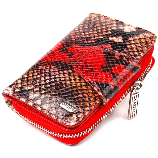 Кожаный женский кошелек Canpellini 9.5х13.2х3 см acs0025114 - фото 1