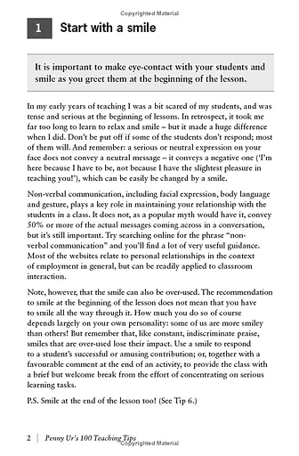 Penny Ur's 100 Teaching Tips. Cambridge Handbooks for Language Teachers - фото 6