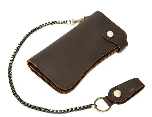 Клатч кожаный Vintage 19х10.5х1.5 см sum0012834 - фото 2
