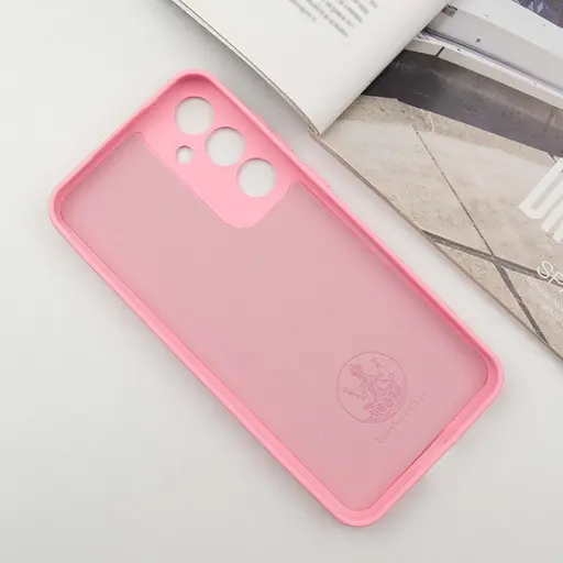 Чохол Silicone Cover Lakshmi Full Camera (AA) для Samsung Galaxy S25+ Рожевий / Pink - фото 3