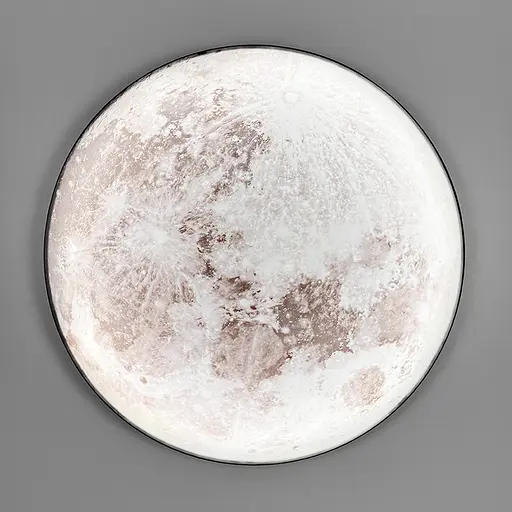 Настінно-стельовий світильник у вигляді планети Ø 80 см Line F Арт. WST03-800 - фото 4