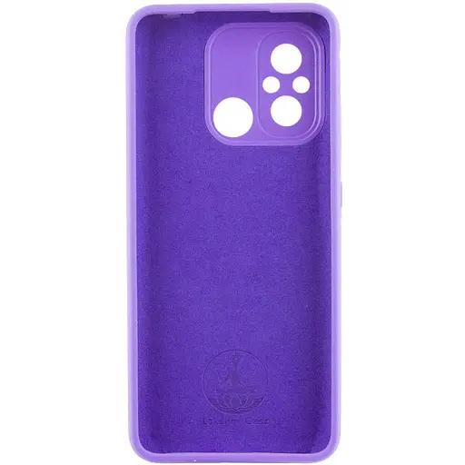 Чехол Lakshmi Silicone Cover Full Camera AAA для Xiaomi Redmi 12C Фиолетовый/Amethyst - фото 3