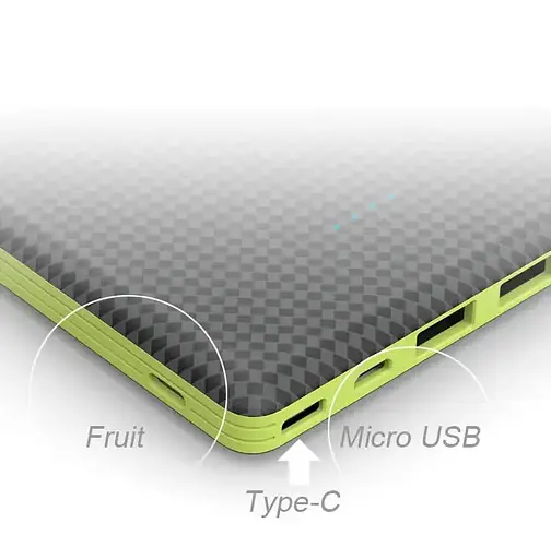 Внешний аккумулятор Power Bank Pineng PN-917 20000mAh (Черный) - фото 6