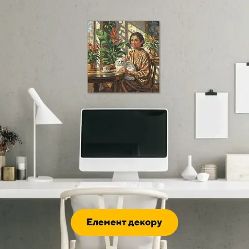 Деревянный фигурный пазл Утро Кобылянской, А3, Деревянная коробка 200 элементов - фото 5