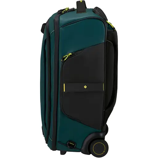 Сумка-Рюкзак На Колесах Samsonite ECODIVER DARK TEAL/LIME 55х40х25 KH7*71012 - фото 9
