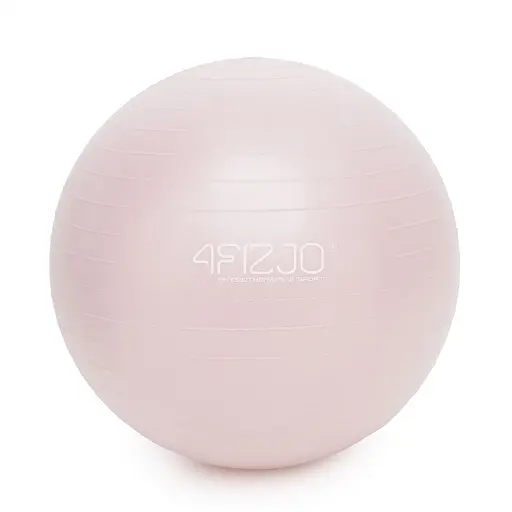 М'яч для фітнесу (фітбол) 4FIZJO 65 см Anti-Burst 4FJ0401 Pink (P-5907739317384) - фото 9