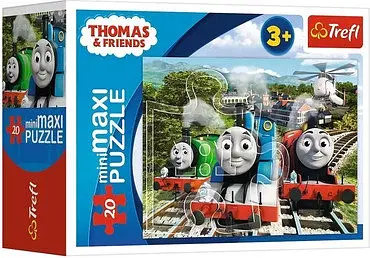 Набор Пазлы - (Мини - Макси) - "Три друга" / Паровозик Томас / (56019) - фото 1