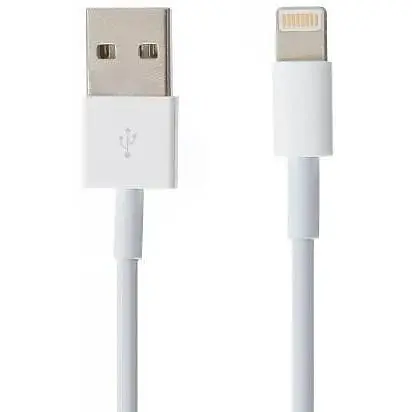 Кабель Apple Lightning High c0py 1 м c0py без упаковки Білий - фото 1