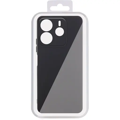 Чохол Lakshmi Silicone Cover Full Camera (AA) для Xiaomi Redmi Note 14 4G (Int. version) Чорний / Black - фото 2