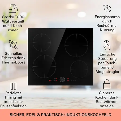 Варильна поверхня індукційна Klarstein Magnichef 4 (10041380) - фото 6