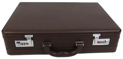 Дипломат из эко кожи с увеличением объема Portfolio 44х33х11(13) см sum0025045 - фото 2