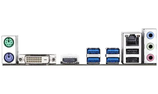 Материнская плата Gigabyte GA-A320M-H (GA-A320M-H) (Socket AM4, AMD A320, Micro-ATX) Б/у - фото 4