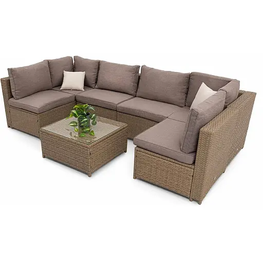 Набор садовой мебели Di Volio Torino Бежевый/Светло-серый - фото 2