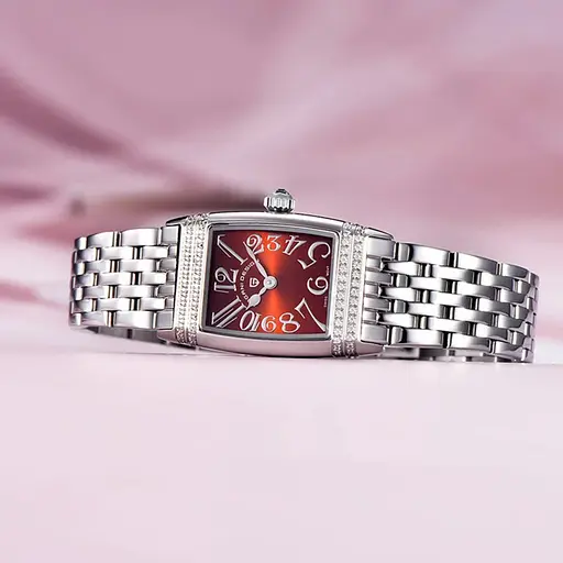 Наручний годинник жіночий PD-1737 Silver-Red Pagani Design acs0031176 - фото 2