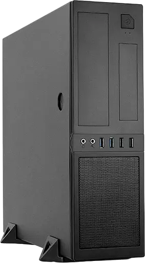 Корпус Chieftec Mesh 300W Black (CS-12B-300)