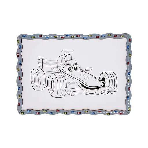 Дитячий набір для розпису по дереву "Гоночна машинка" PuzzleOK Puz-22951 формат А4 - фото 2