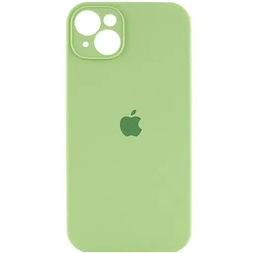 Чехол Epik Silicone Case Full Camera Protective AA для Apple iPhone 15, 6.1 Мятный/Mint